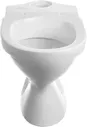 Унитаз строительный GESSO Home de luxe W101/W102 с косым выпуском без бачка, Белый