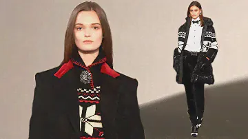 RALPH LAUREN МОДА В НЬЮ-ЙОРКЕ ОСЕНЬ 2022 ЗИМА 2023 #349  / Одежда, сумки и аксессуары