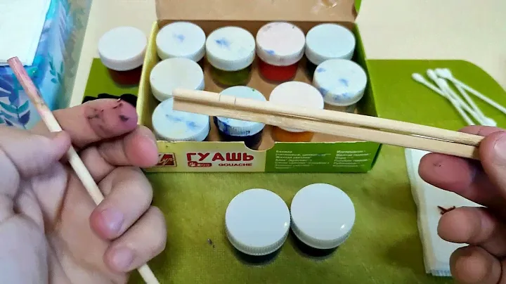 Что делать, если засохла гуашь в баночке?