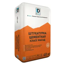 Штукатурка цементная De Luxe Класс PH/MH фасад 40 кг