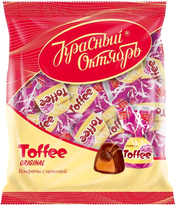 Конфеты Красный Октябрь Toffe De Luxe Классик 250г
