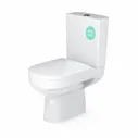 Унитаз с бачком Gesso "Home de Luxe W103" прямой выпуск, сиденье дюропласт микролифт,2 режима,ВКЗ