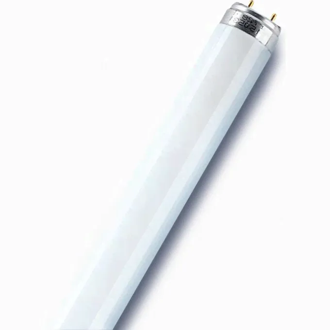 Лампа люминесцентная OSRAM L 18W/76 NATURA DE LUXE 18Вт T8 3500К G13 4050300010519
