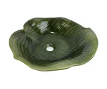 Раковина-чаша Bronze de Luxe Leaf 2427 46 см зеленый глянец