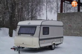 Прицеп дача HOBBY 400 DE LUXE - в отличном состоянии, без пробега по РФ, Растаможен "ЦАТ" ( С российским ЭПТС)!