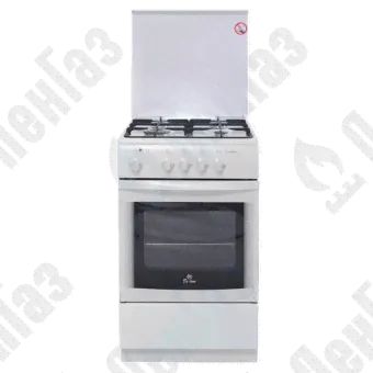 Комбинированная плита De Luxe 5040.21гэ (кр) чуг. решетки-0