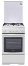 Плита газовая DE LUXE 506040.03Г (916802) бел.