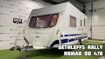 Обзор немецкого автодома/кемпера/прицепа-дачи/дома на колесах Dethleffs Rally Nomad DD 470  2007 год