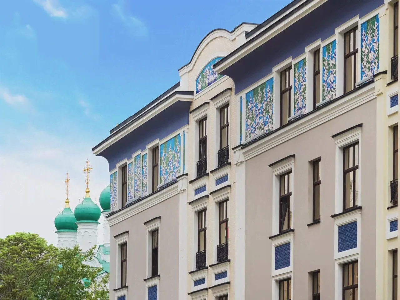 ЖК De Luxe квартал апартаментов «Театральный Дом» - цены на сайте от официального застройщика Галс-Девелопмент планировки жилого комплекса, ипотека, акции новостройки - Москва Поварская улица 8/1к1 - -4