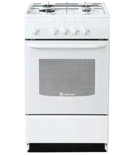 Плита газовая DE LUXE 5040.50 белая