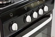 Плита газовая De Luxe 5040.38г, щиток, черный