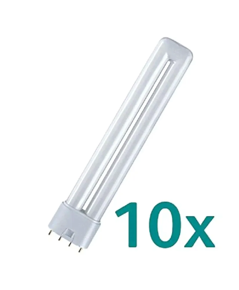 Энергосберегающие лампы 10x Osram Dulux L 36W/954 2G11 411mm 4 PIN Lumilux De Luxe 5400K (Tageslicht-Weiß)