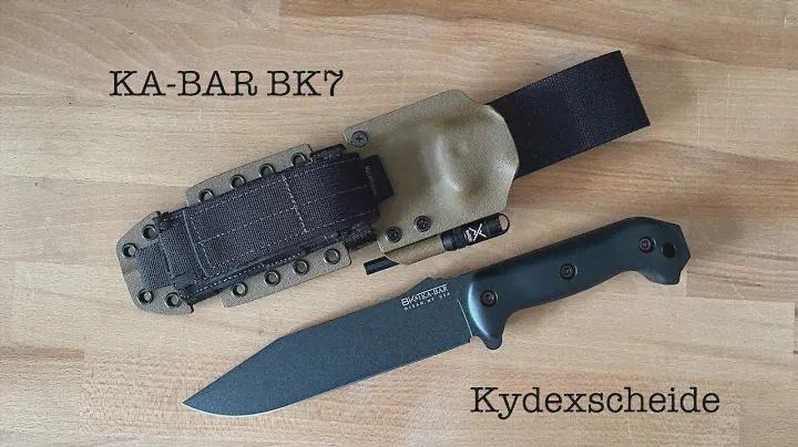 KA-BAR Becker Combat Utility BK 7 Kydex Sheath