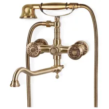 Смеситель для ванны Bronze De Luxe Royal 10119D