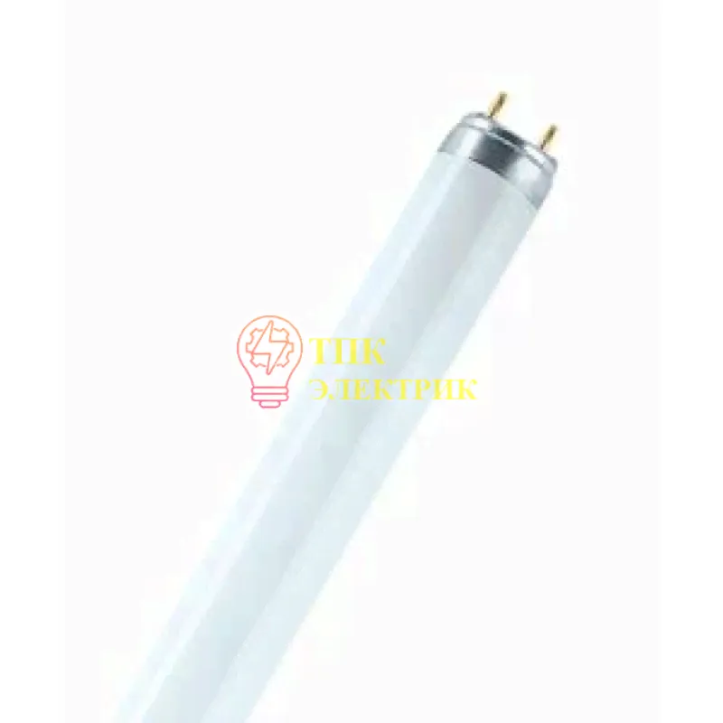 Лампа люминесцентная L 18W/76 NATURA DE LUXE 18Вт T8 3500К G13 4050300010519