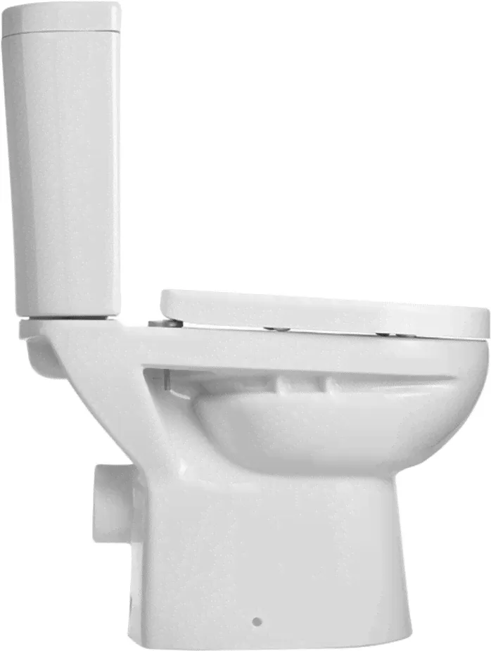 Унитаз-компакт GESSO Home de luxe W103 с горизонтальным выпуском с сиденьем дюропласт-0